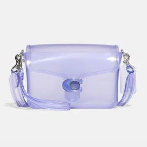 NWT Coach Jelly Tabby Silver/Light Violet Purple